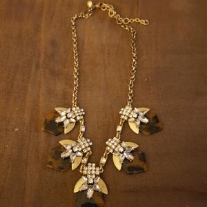 Vintage rhinestone j.crew necklace